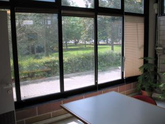 Vista dall'interno dell'Ufficio H