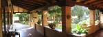 Foto panoramica dal portico della Comunità Piergiorgio