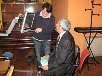 Il Sindaco Honsell in visita alla Comunità Piergiorgio