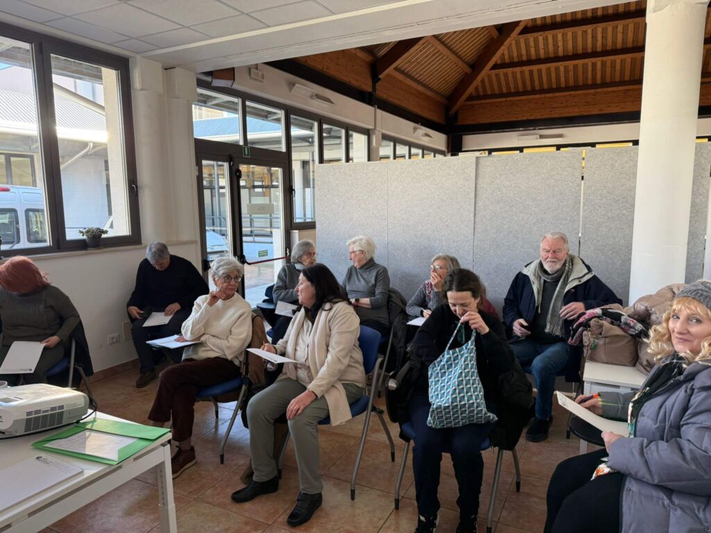 Partecipanti al corso di intelligenza artificiale del Progetto IDA, Comunità Piergiorgio Udine