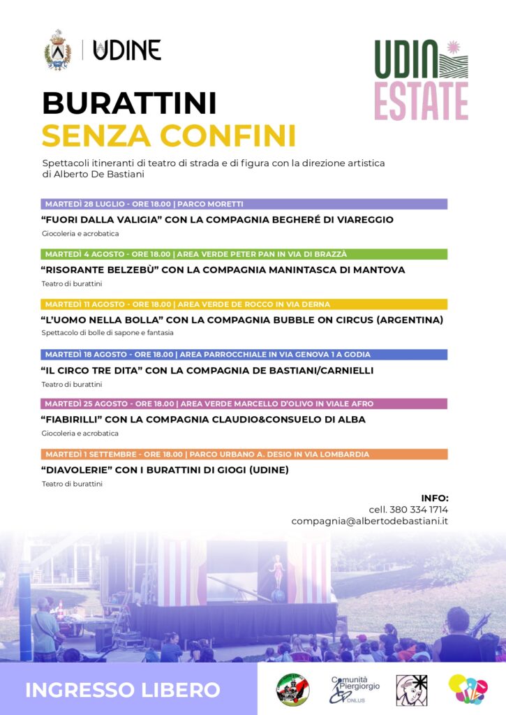 Programma burattini senza confini