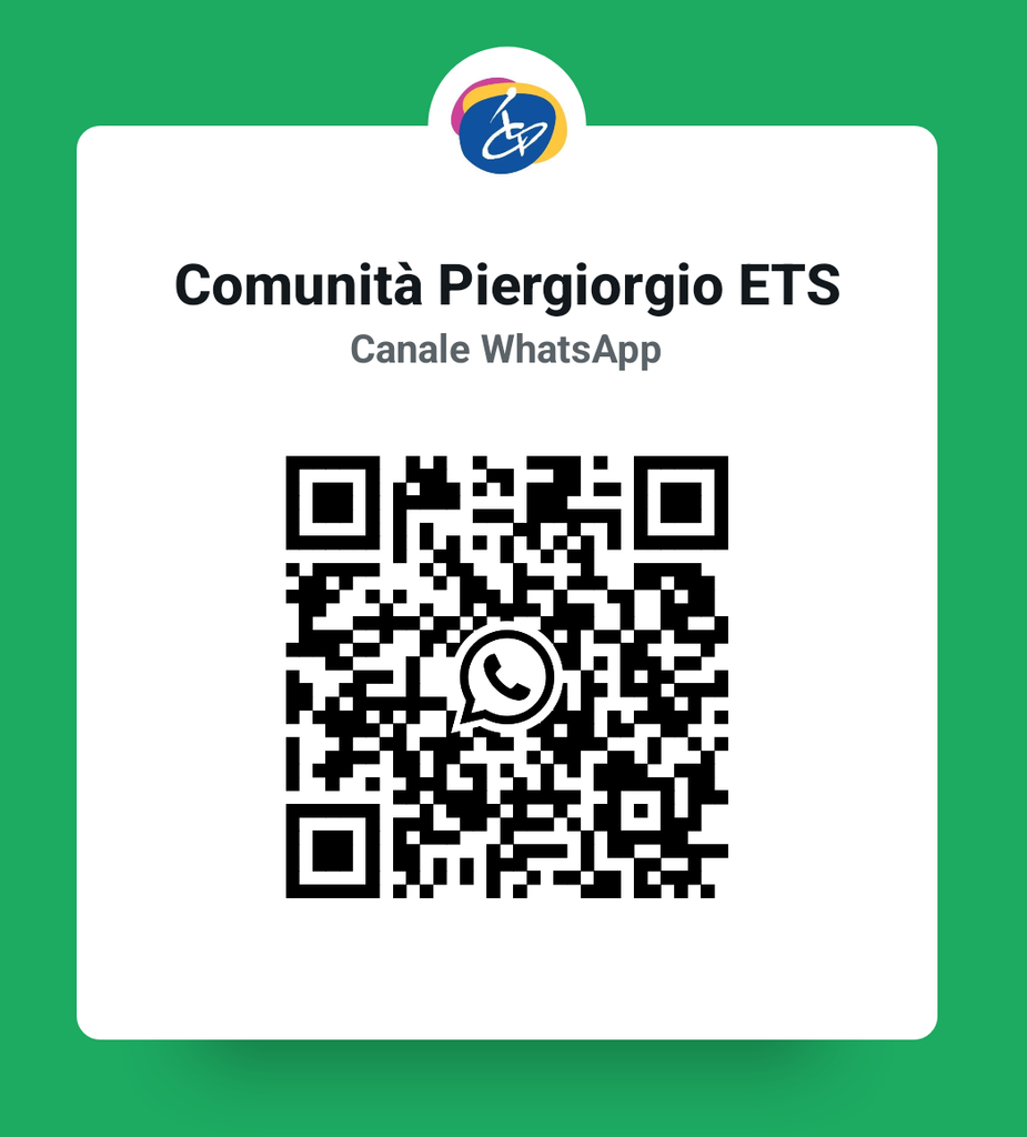 QR Code da inquadrare con lo smartphone per accedere al canale